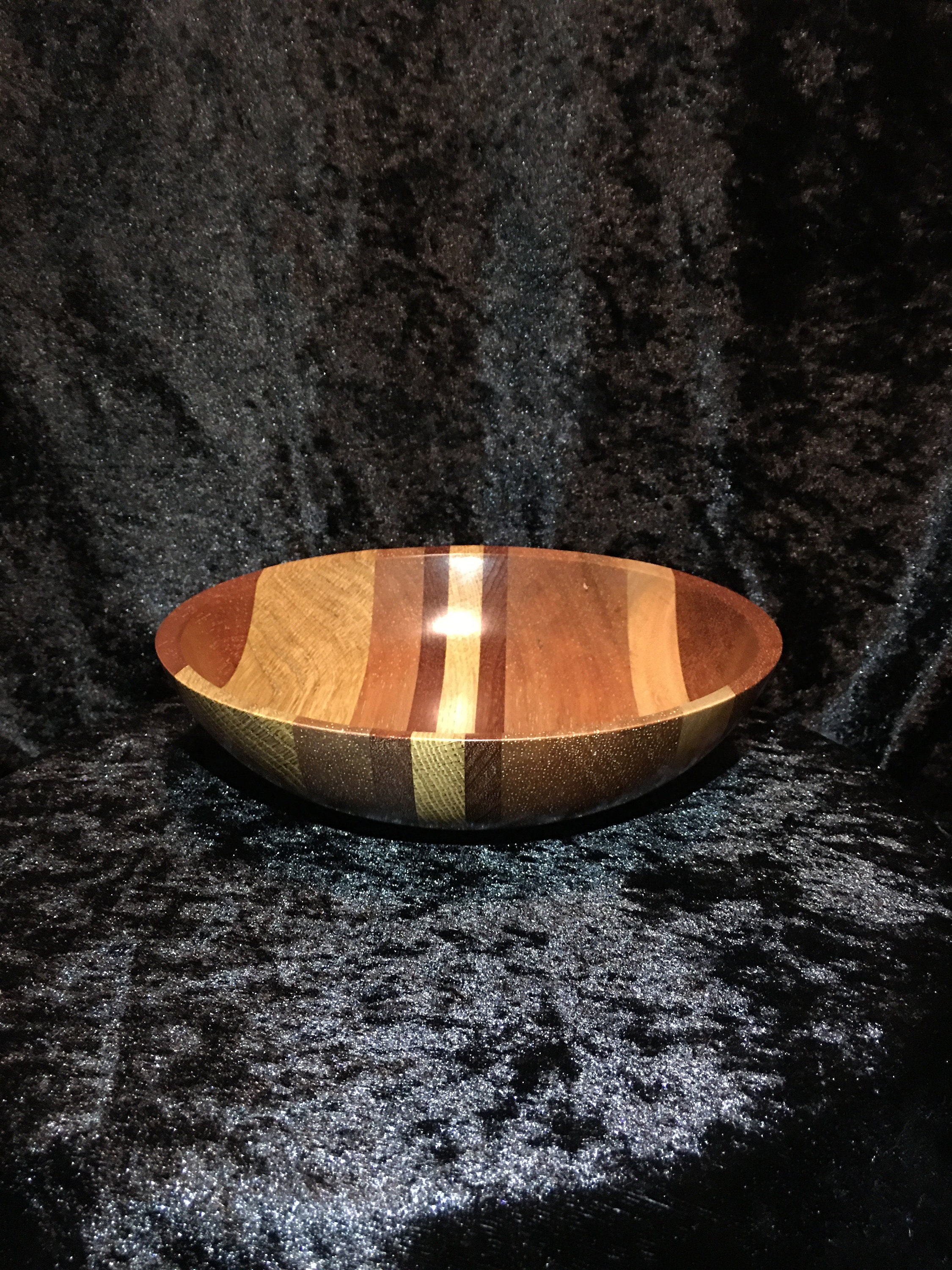 Laminated wooden bowl 650ml/22oz for grab&bo and takeaway salad