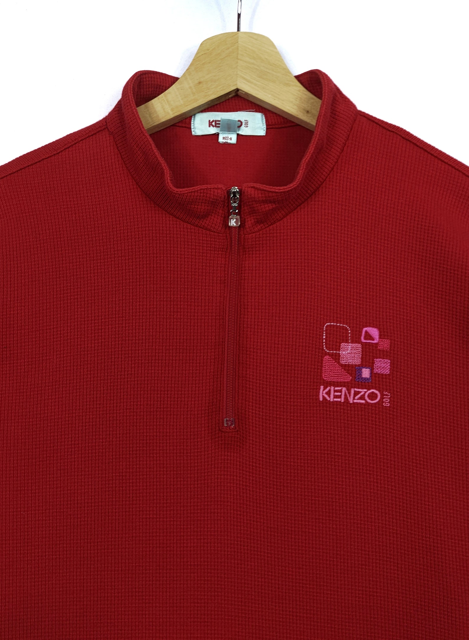Vintage Kenzo Golf Embroidered Small Logo Sweatshirt | Etsy