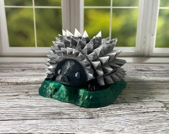 Hedgehog Gift Planter - Black Brandt Look-A-Like Planter