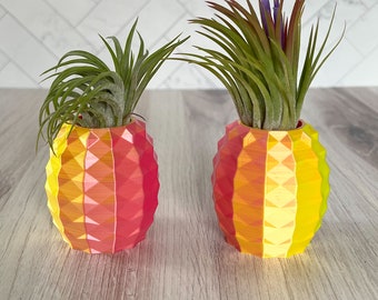 LIMITED EDITION Sunset Pink Pineapples, Galentine's Day Gift, Galentine's Gift, BFF Gift for Pineapple Lovers