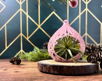 PREMADE Rose Gold Christmas Ornament for Air Plants