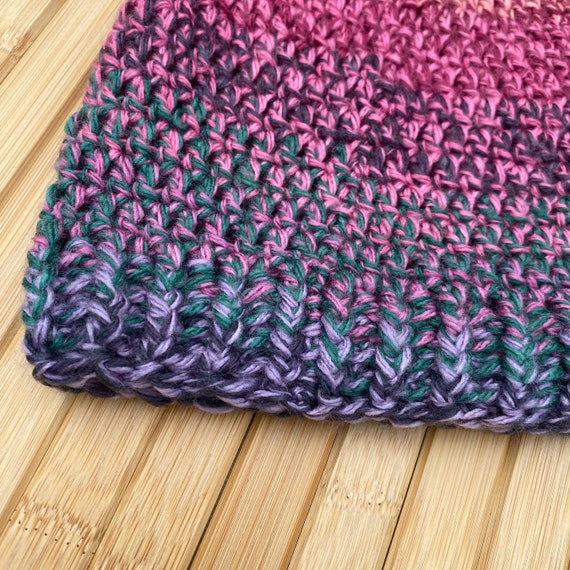 Multicolored Beanie | Colorshift Style | Boho Chic | Crochet  display picture 3