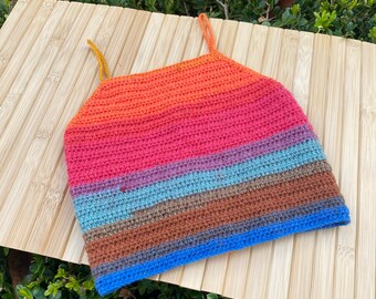 Multicolored Crochet Top | Halter neck Top Style | Boho Chic | Crochet | Handmade | Crochet Halter Neck Top |