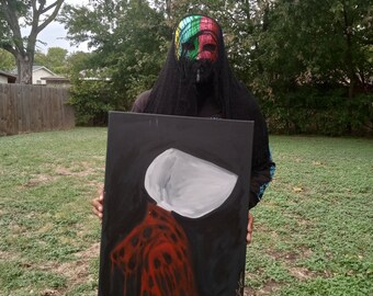 18x24- 'Deep In The Heart of Texas' Acrylic Painting