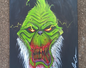 Painting: ' A Mean One'