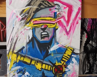 Painting- 'Optic Blast'