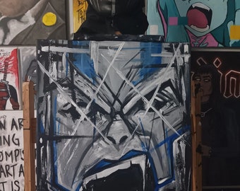 16x20 'Age Of Apocalypse' Acrylic Painting