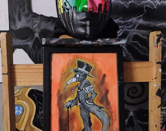 Framed Sketch- Beside You In Time