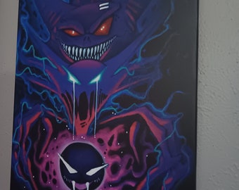 16x20 Limited Canvas Print 'Lavender Town Syndrome' (Hand Embelished)