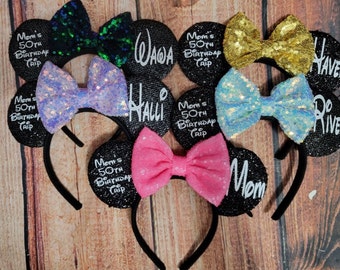 Disney Headbands and Disney Ears - Personalized and Custom for Disney Trips