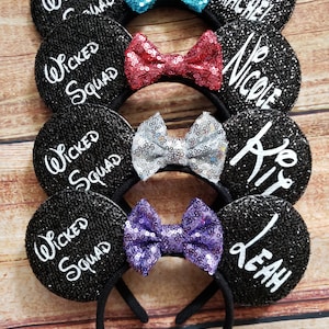 Personalized Minnie Ears - Mickey Ears - Headbands For all Occasions
