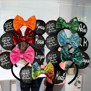 Mickey Ears Minnie Ears Gepersonaliseerde Disney-oren en hoofdband