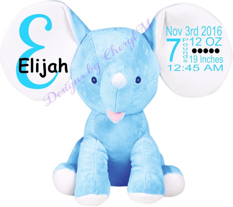 Download It's A Boy Bundle Elephant SVG File