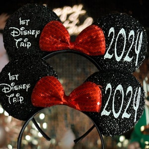 Minnie Ears - Mickey Ears - Prom Proposal - Wedding Proposal- Disney Trip - Photo Props 2025