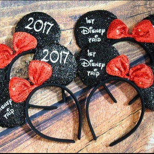 Mickey - Minnie - Personalized and Custom Disney Headbands and Ears