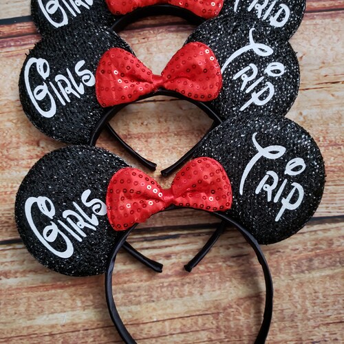 Mickey minnie personalized disney ears etsy