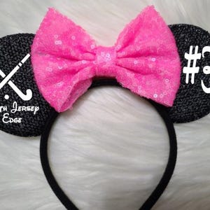 Minnie Classic Ears, Mickey Ears, Big Bow Ears, Characters Ears, Minnie Ears, Mouse Ears Headband, Disney Ears, Mickey Ears, Ears