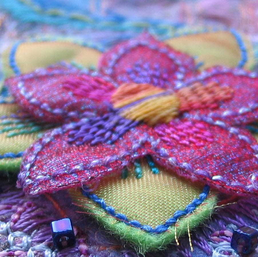 Pdf MIXED MEDIA Online Tutorial Patchwork Paper Stitched