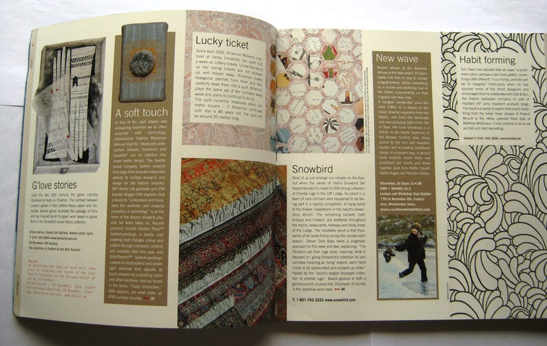 Selvedge Book Magazine Periodical Journal the Fabric of Your Etsy UK