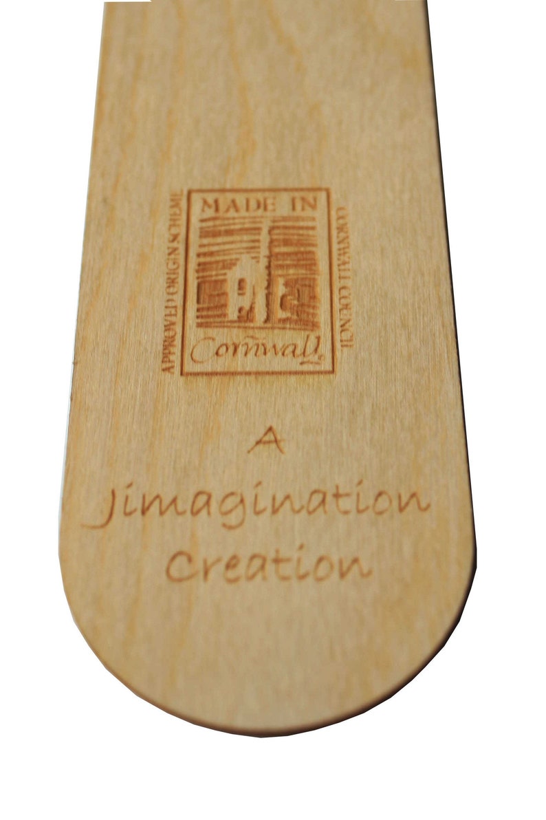 Tin Mine Wooden Bookmark Etsy