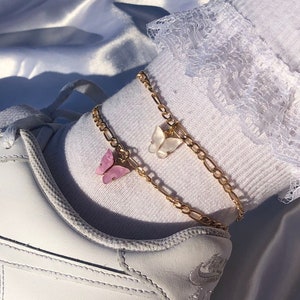 Mariposa anklet