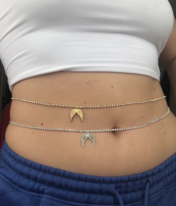 Belly chain etsy deals
