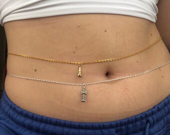 City Belly Chain - Etsy