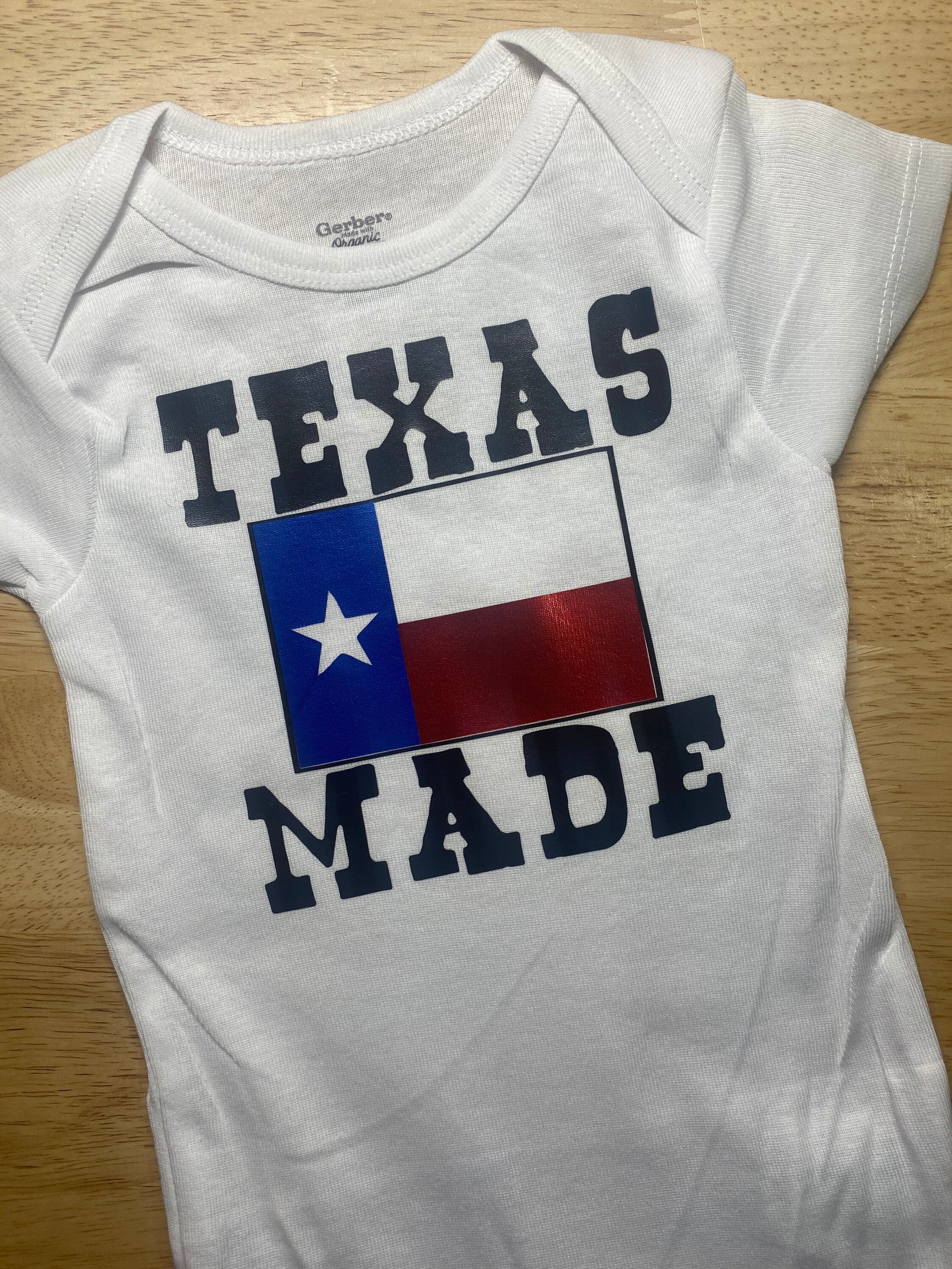Texas Made Onesie & Toddler Tee | Etsy