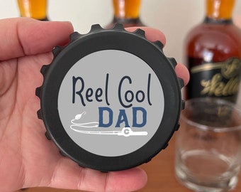 Fishing Bottle Opener, Fathers Day Gift from Son, Fathers Day Fishing, Fishing Gifts for Dad