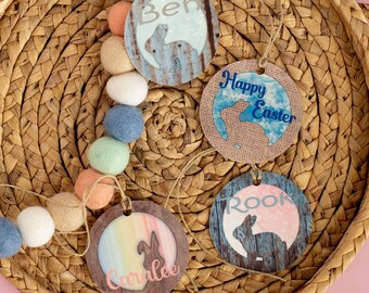 Easter Basket Tag, Easter Ornament, Easter Gifts Kids