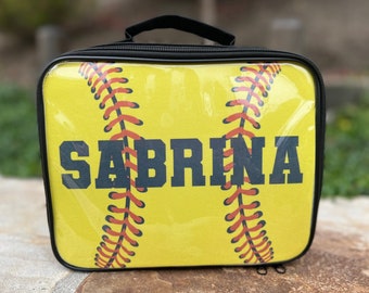 softball lunch bag