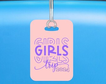 Girls Trip Luggage Tag, Girls Cruise, Girls Weekend Gifts