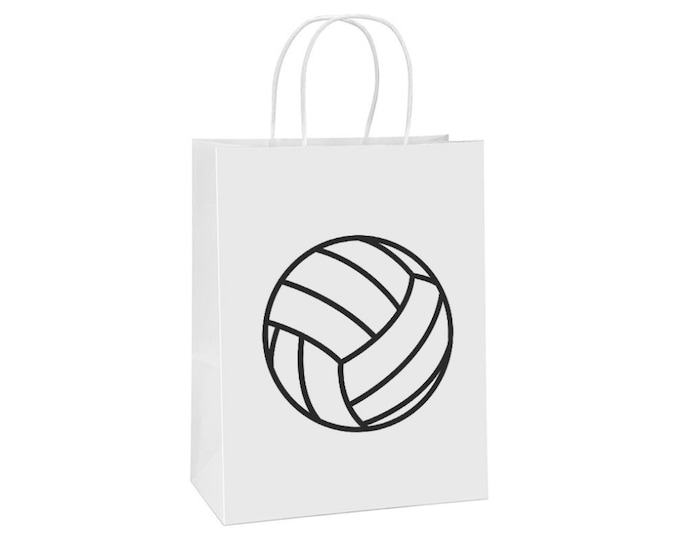 Volleyball Gift Bags, Volleyball Party Supplies, Volleyball Team Gifts