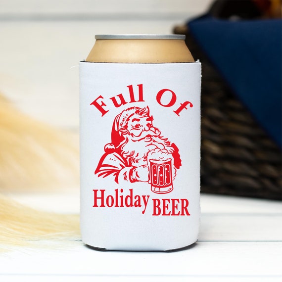 Holiday Beer Gift, Gift for Him, Beer Holder, Stocking Stuffer