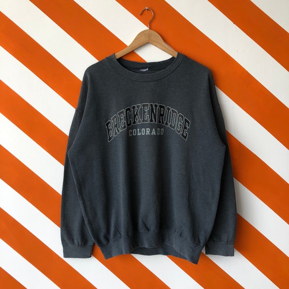 Retro Breckenridge Colorado Outdoors Vintage Sweatshirt