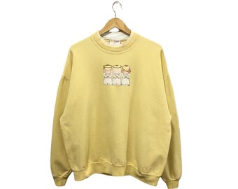 FRC0LT Women/'s Vintage Funny Sun and Moon Printed Loose Sweater Long Sleeve O-Neck Shift Printed Sweatshirt