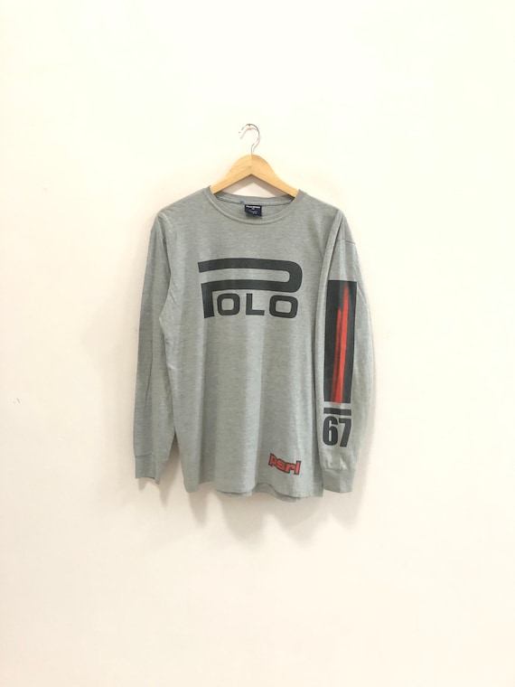 Vintage 90s Polo Ralph Lauren Longsleeve Tshirts P