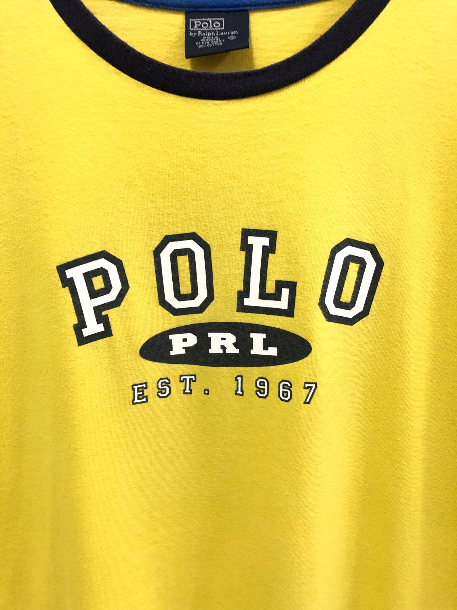 Vintage 90s Polo Sport Ralph Lauren Big Logo Ringer Tee - Etsy