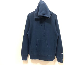 Vintage Notre Dame University Champion reverse weave Hoodie cropped Size medium 1990s