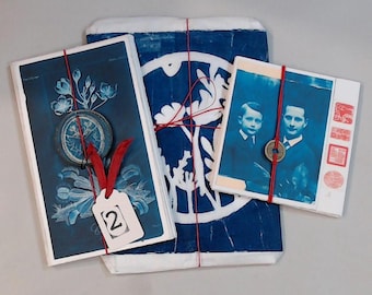Cyanotype Inspired Journals #2