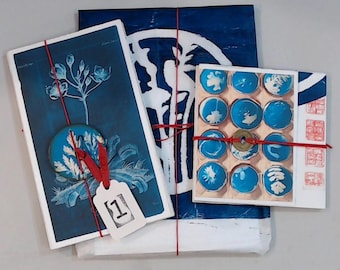 Cyanotype Inspired Journals #1