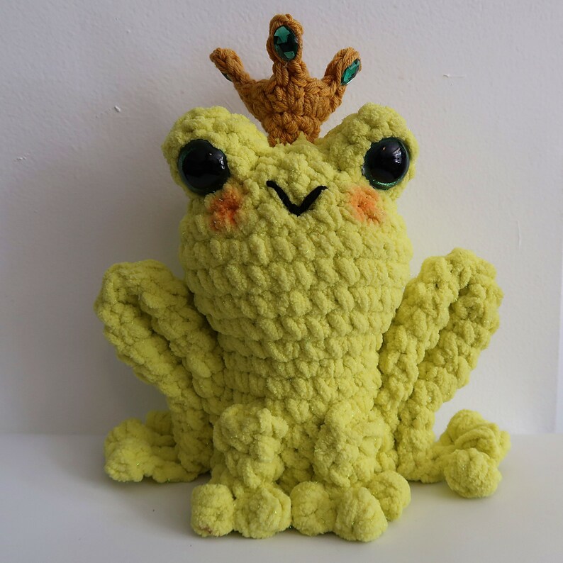 Frog Prince Amigurumi Crochet Pattern (PDF Pattern) - Etsy