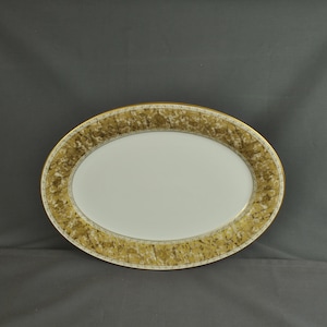 Noritake 14 Inch Oval Platter - Anniversary Pattern