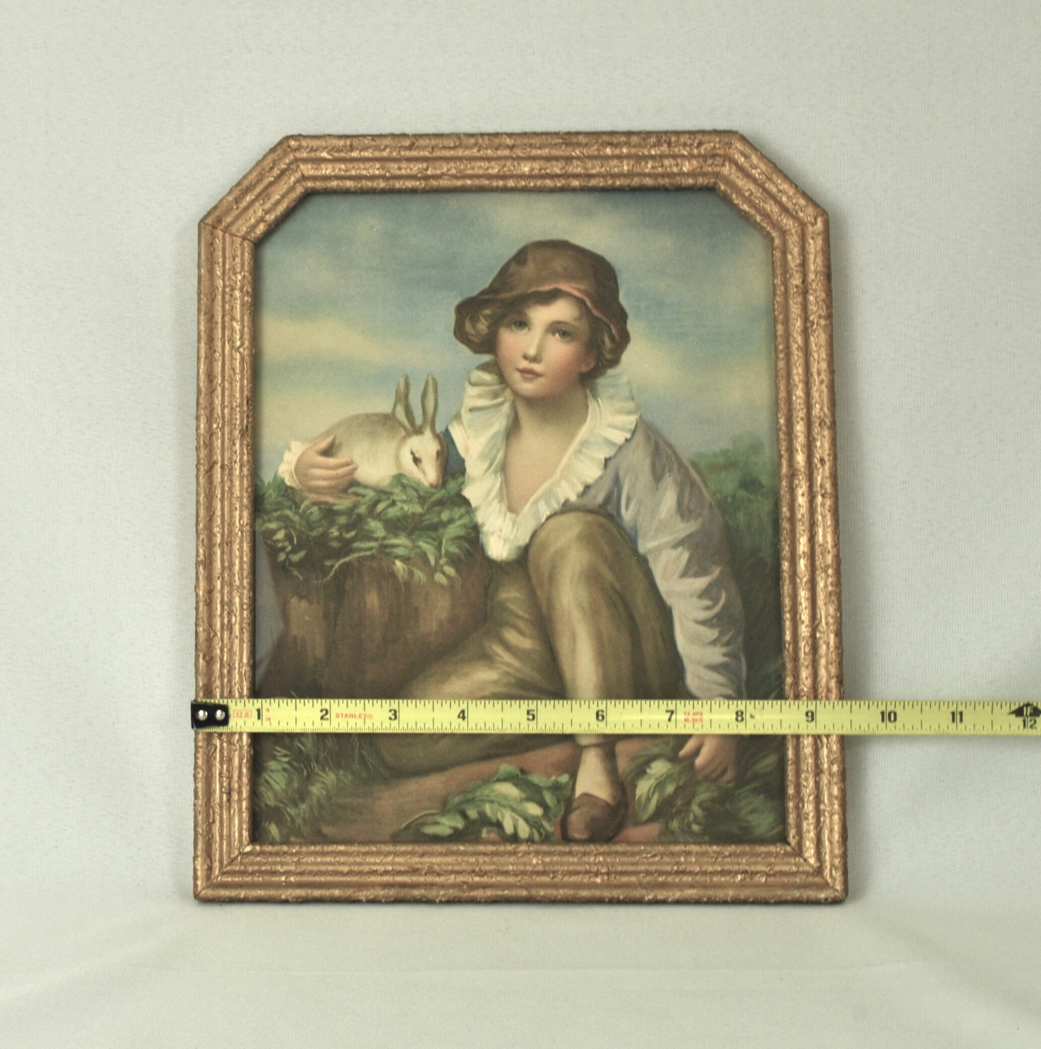 Boy and Rabbitt by Sir Henry Raeburn - 1930's Print - Etsy