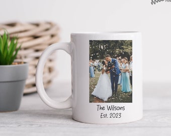 Personalised Wedding Anniversary Photo Mug | Personalised Wedding Gift