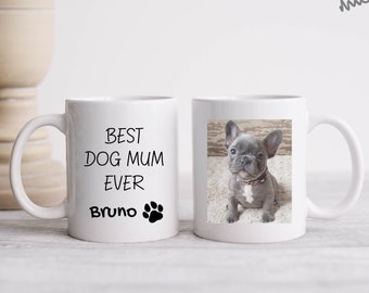 Best Dog Mum Dad Ever | Personalised Photo Dog Cat Mug