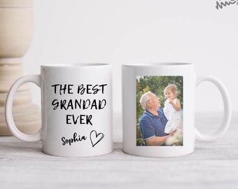 Best Grandad Grandma Nanny Ever | Personalised Photo Grandparents  Mug | Nana Mug