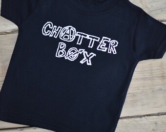 Kids Chatterbox T-shirt Child Birthday Gift