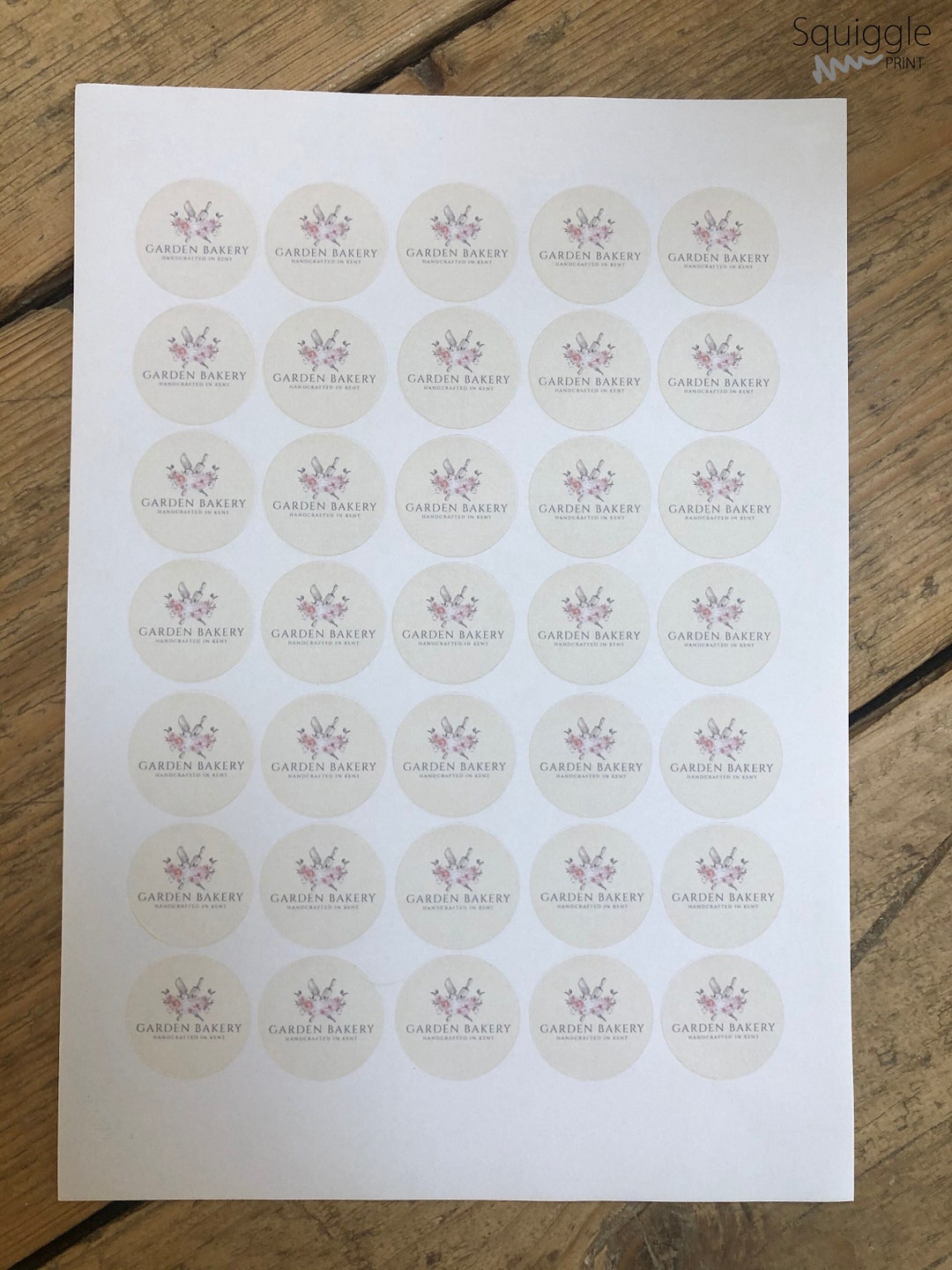 Business Logo Stickers Personalised Recyclable Paper Stickers - Etsy