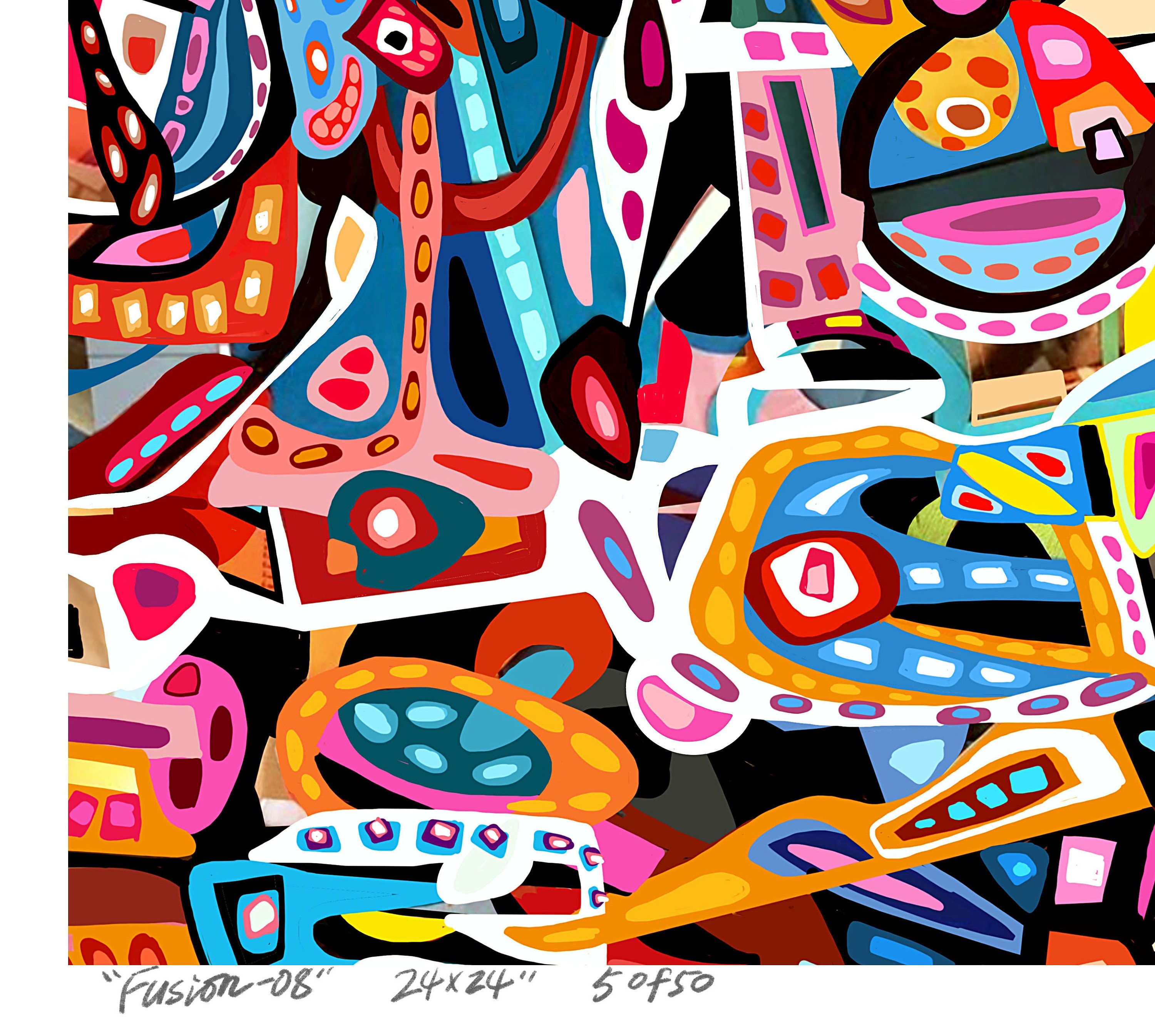 Colorful Wall Art Modern Art Print Abstract Digital Print Etsy Canada